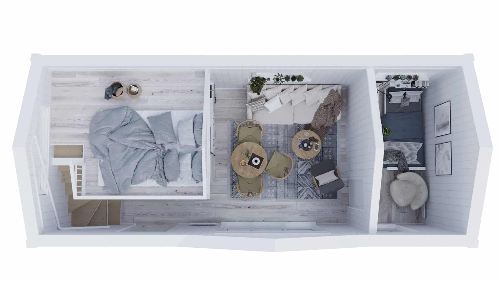 Planlösning attefallshus