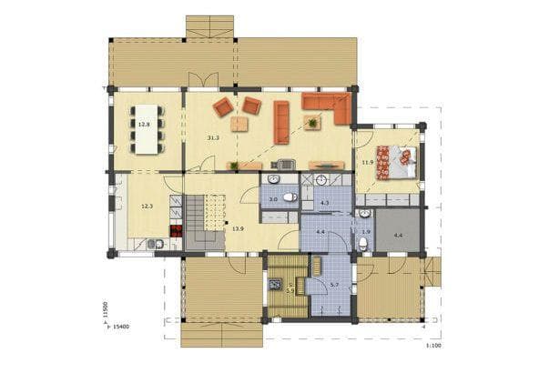 Linda 209 planritning 1