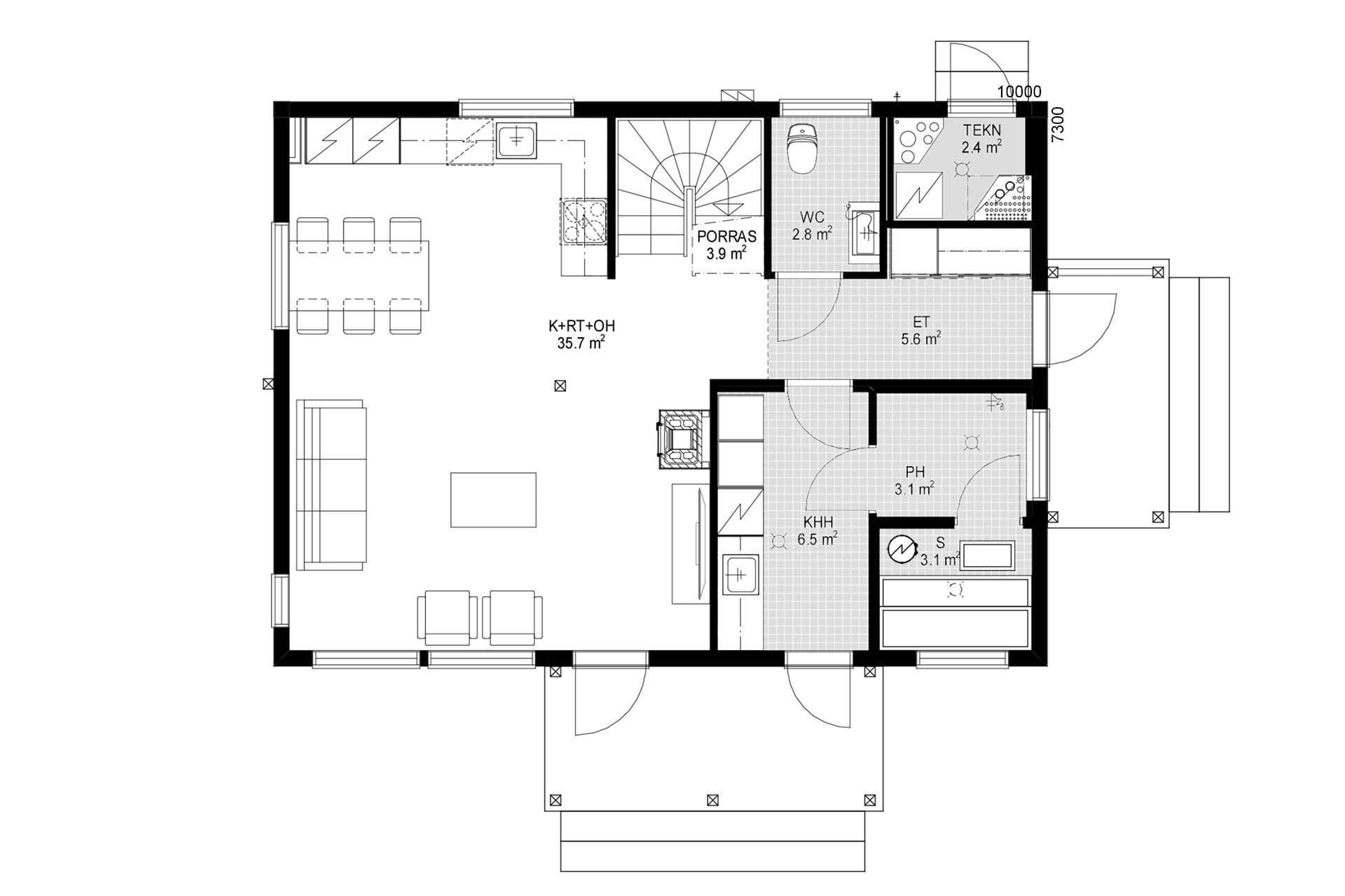 Hohde 142 planritning 1
