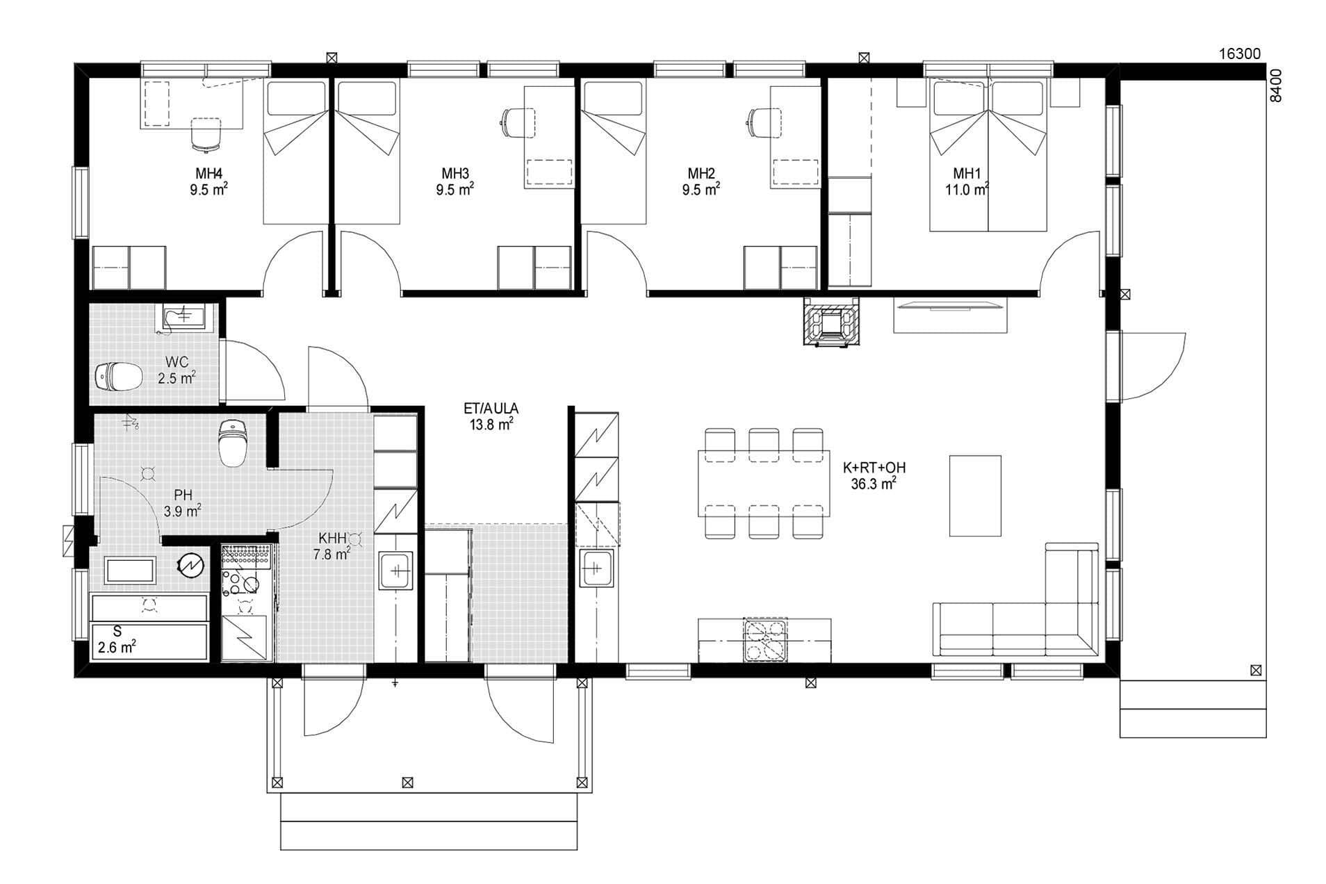 Pouta 120 planritning 1