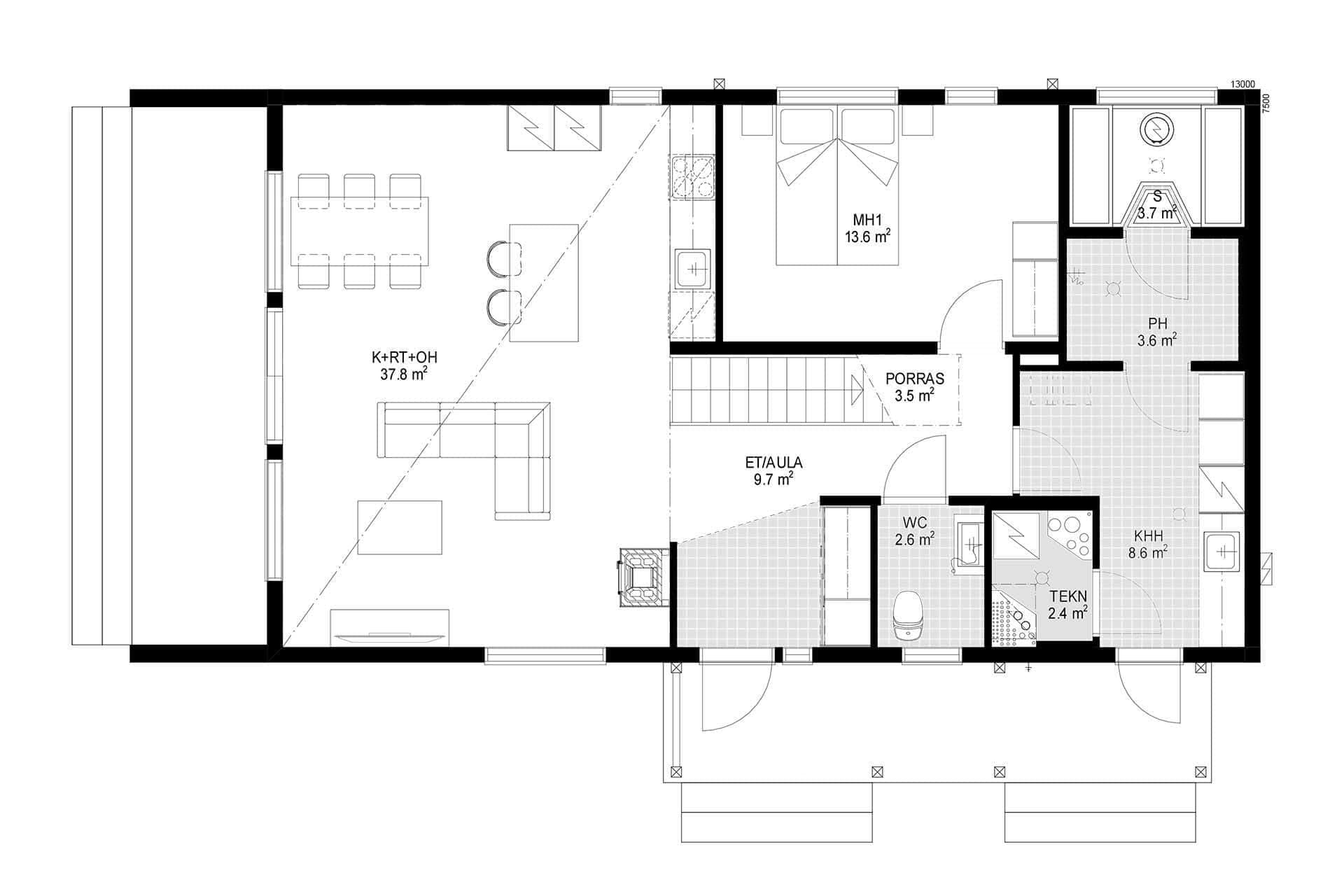Pouta 154 planritning 1