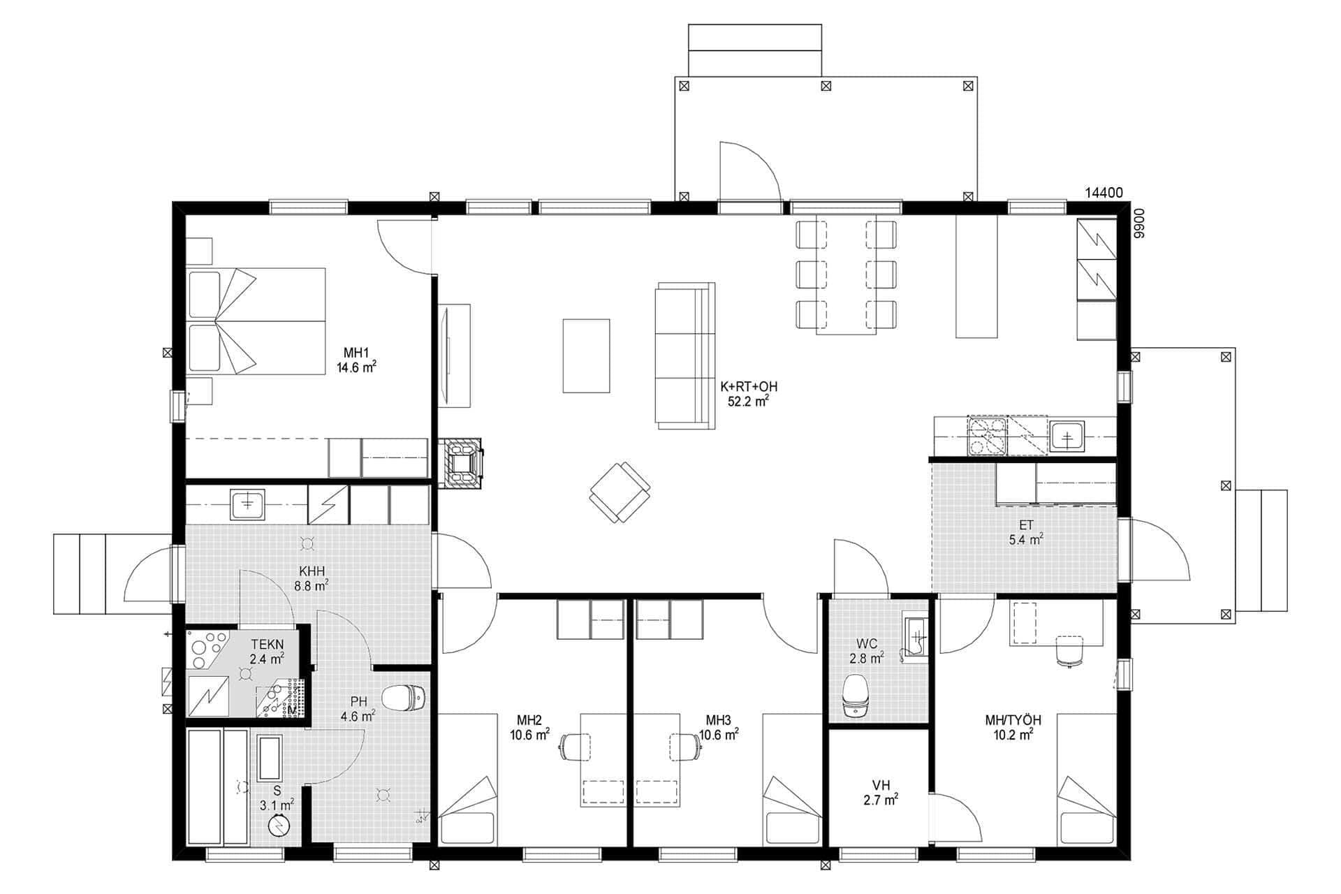 Hohde 143 planritning 1