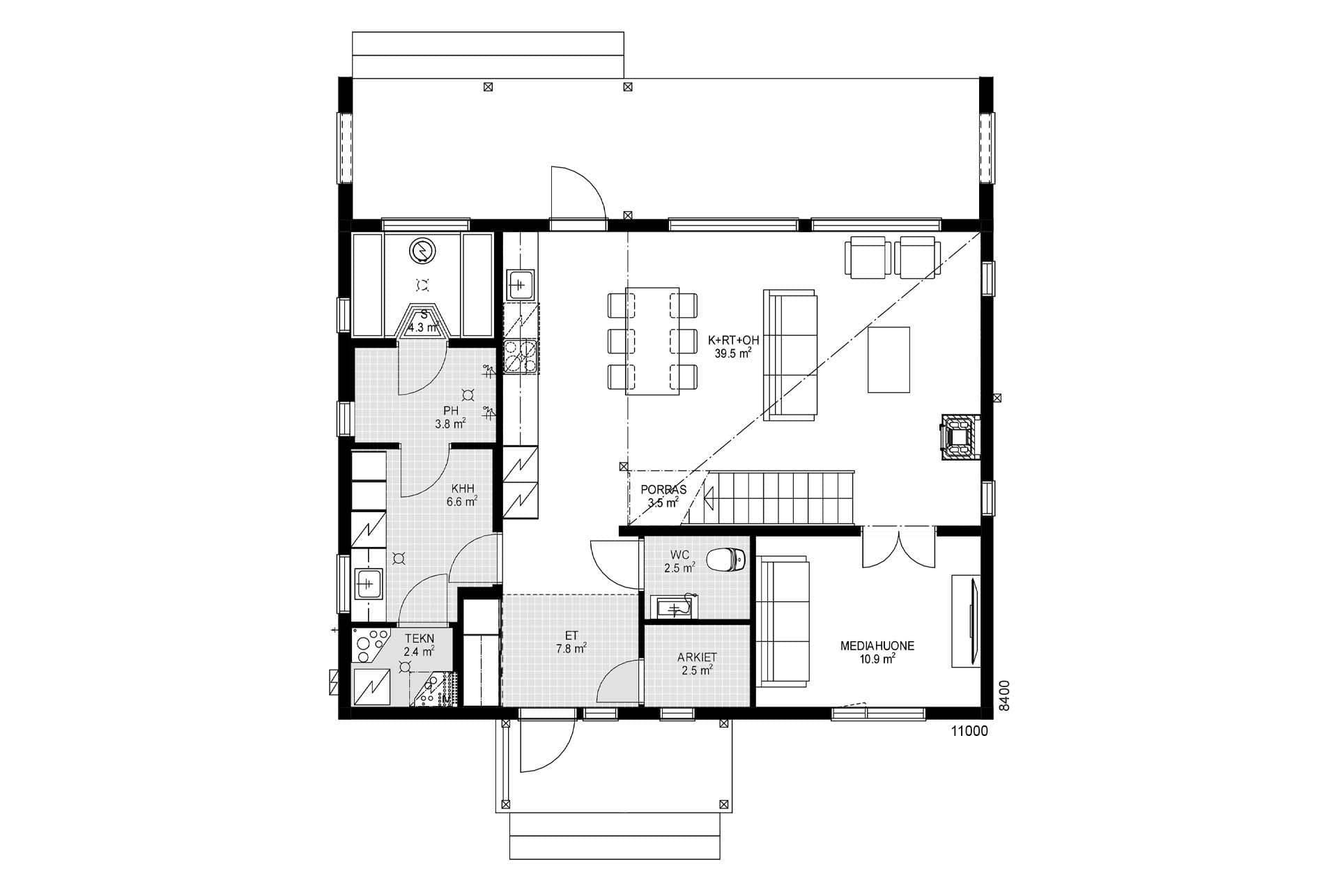 Pouta 155 planritning 1