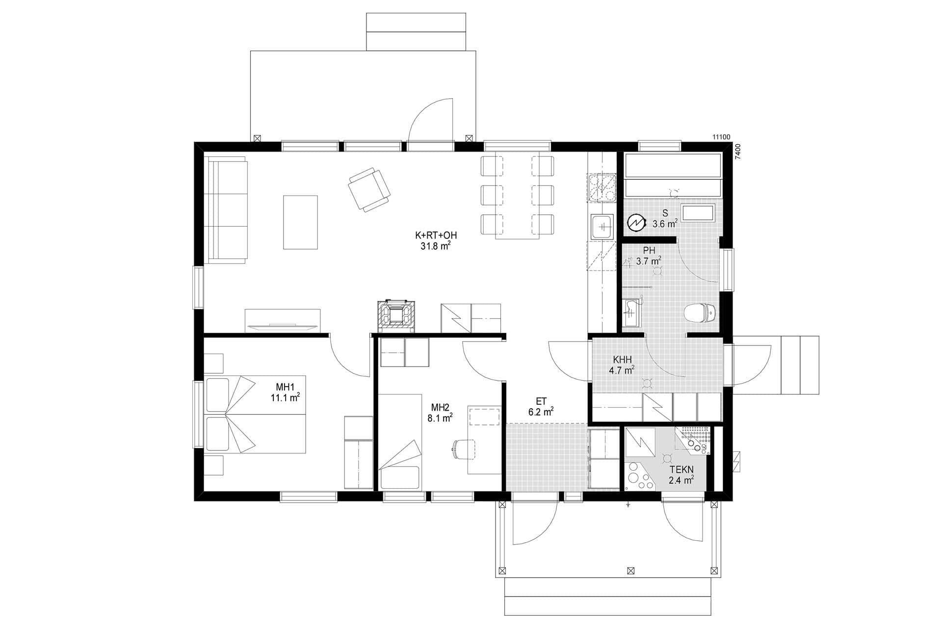 Hohde 82 planritning 1