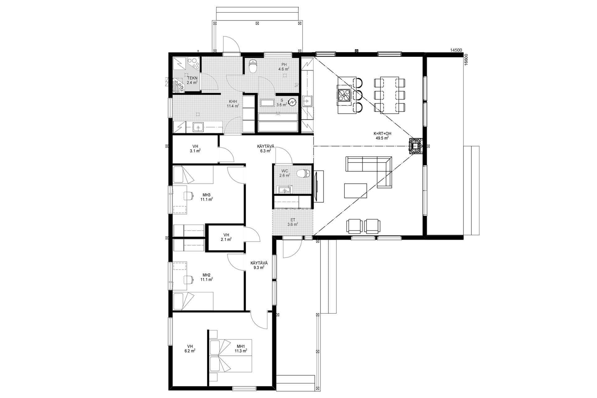 Pouta 157 planritning 1