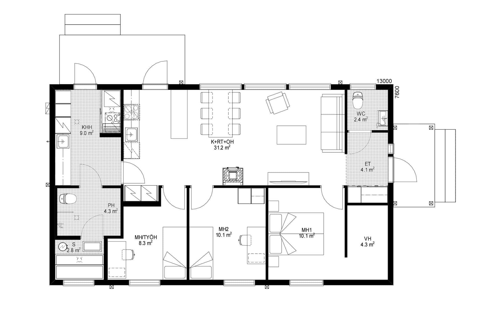 Hohde 99 planritning 1