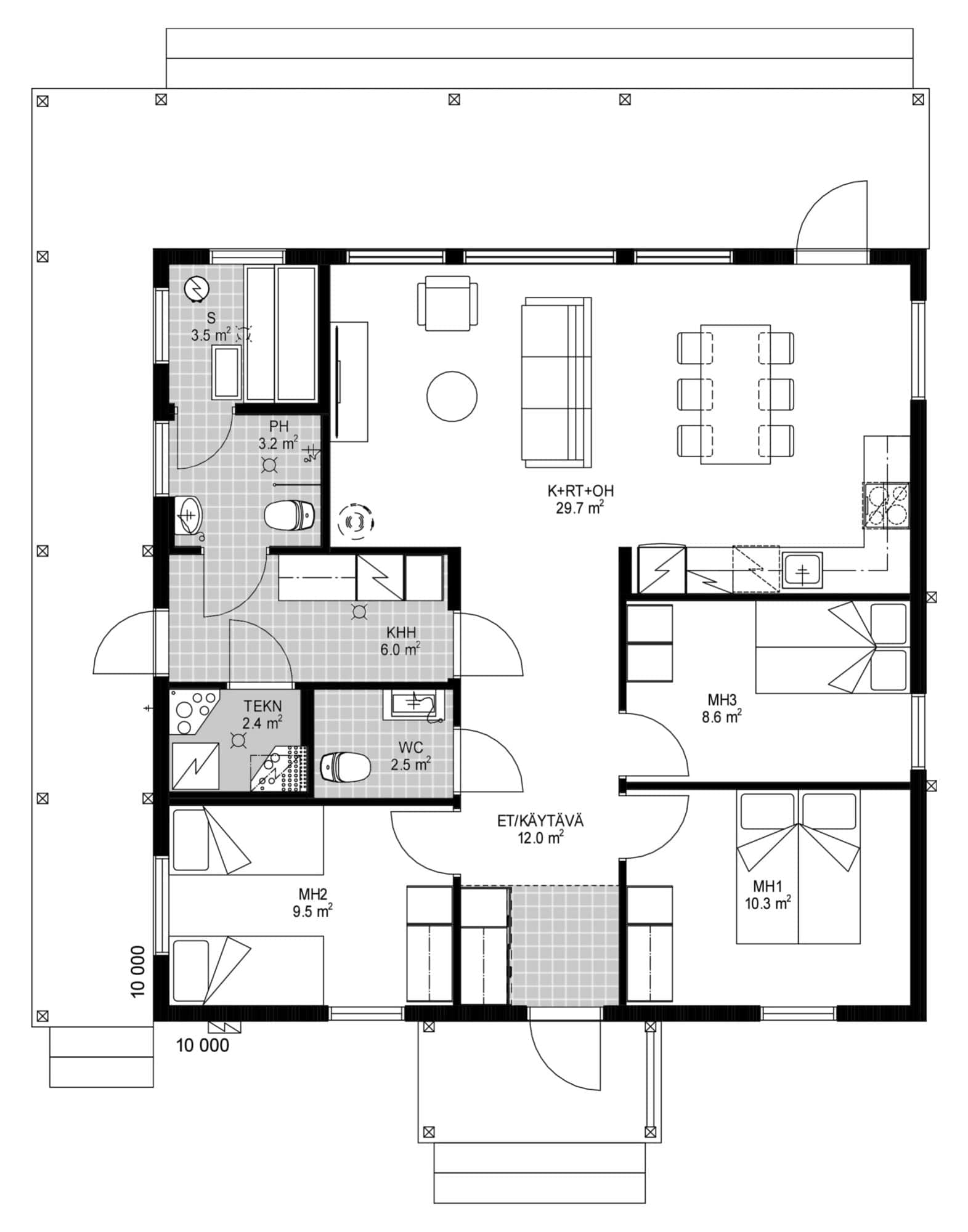 Valo 100 planritning 1