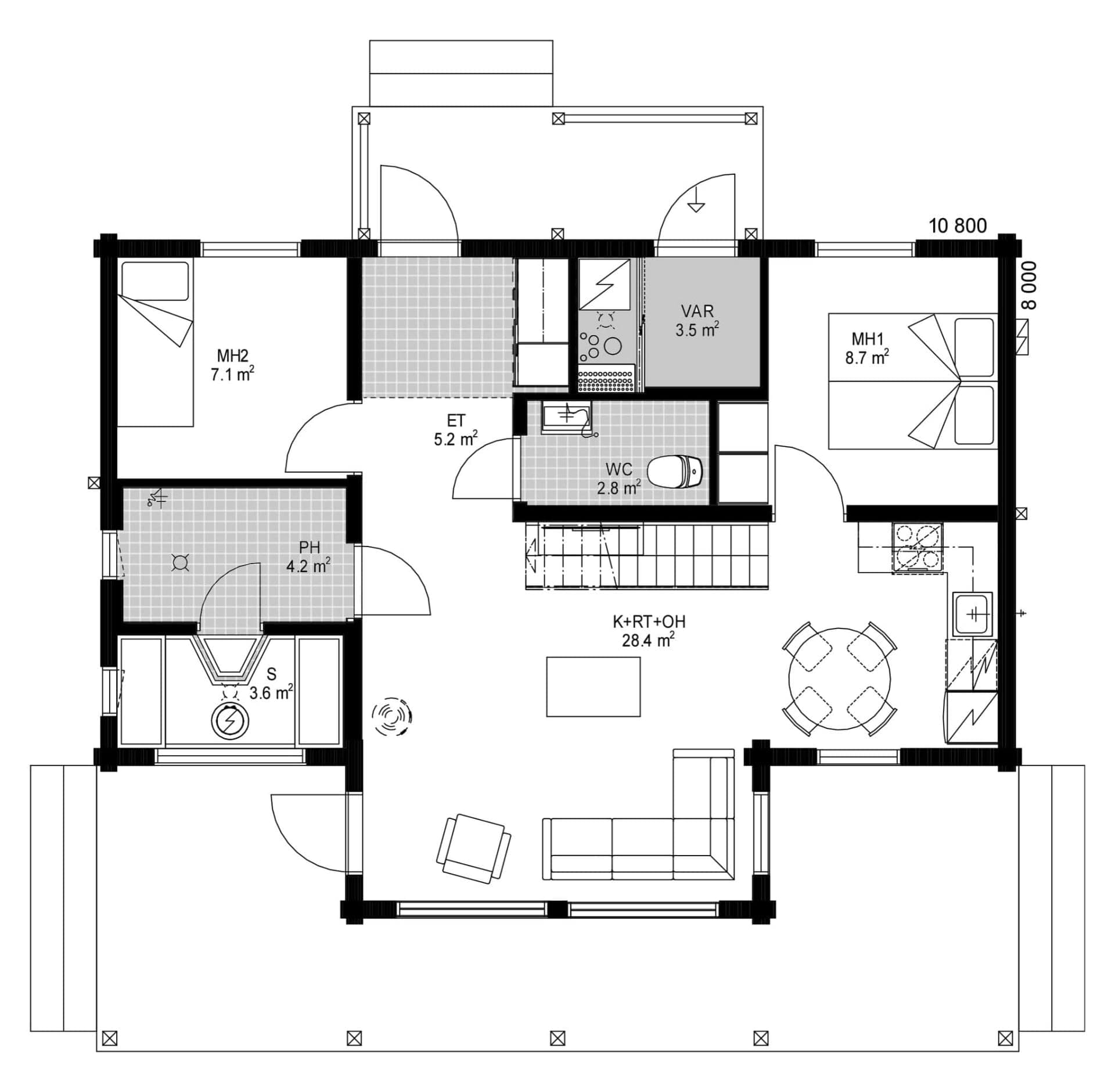 Valo 86 planritning 1