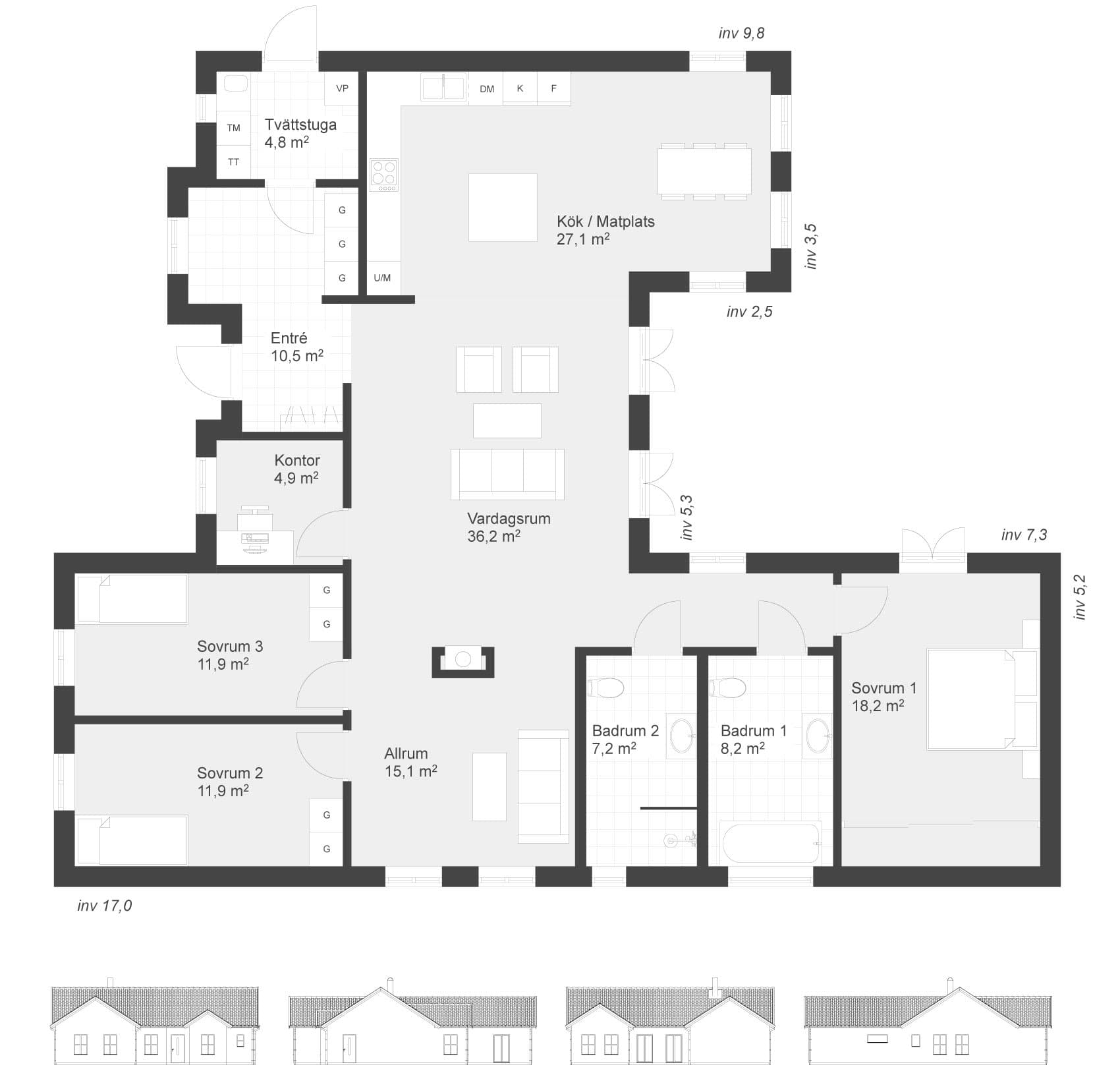Dalby 161 planritning