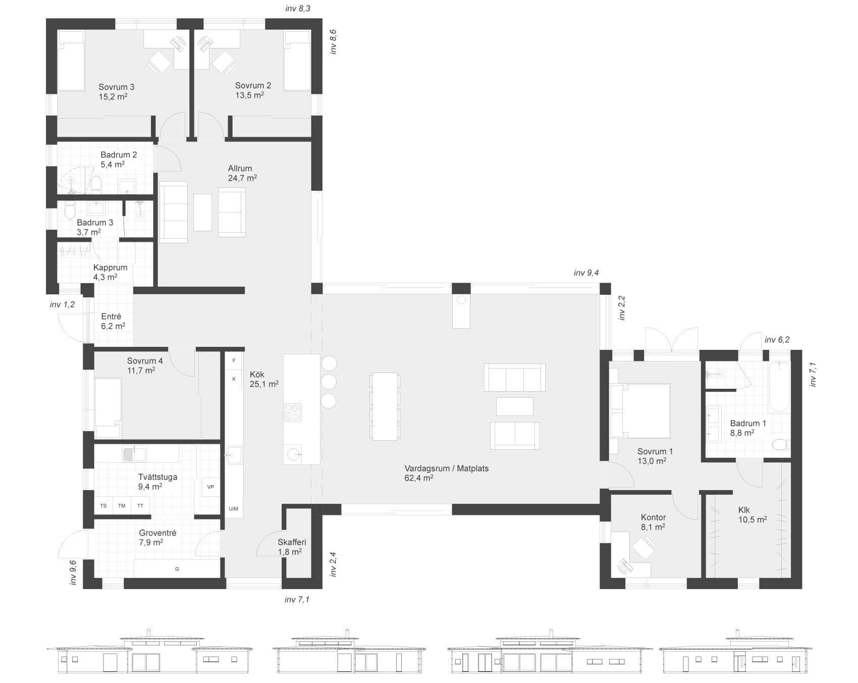 Ljunghusen 243 planritning