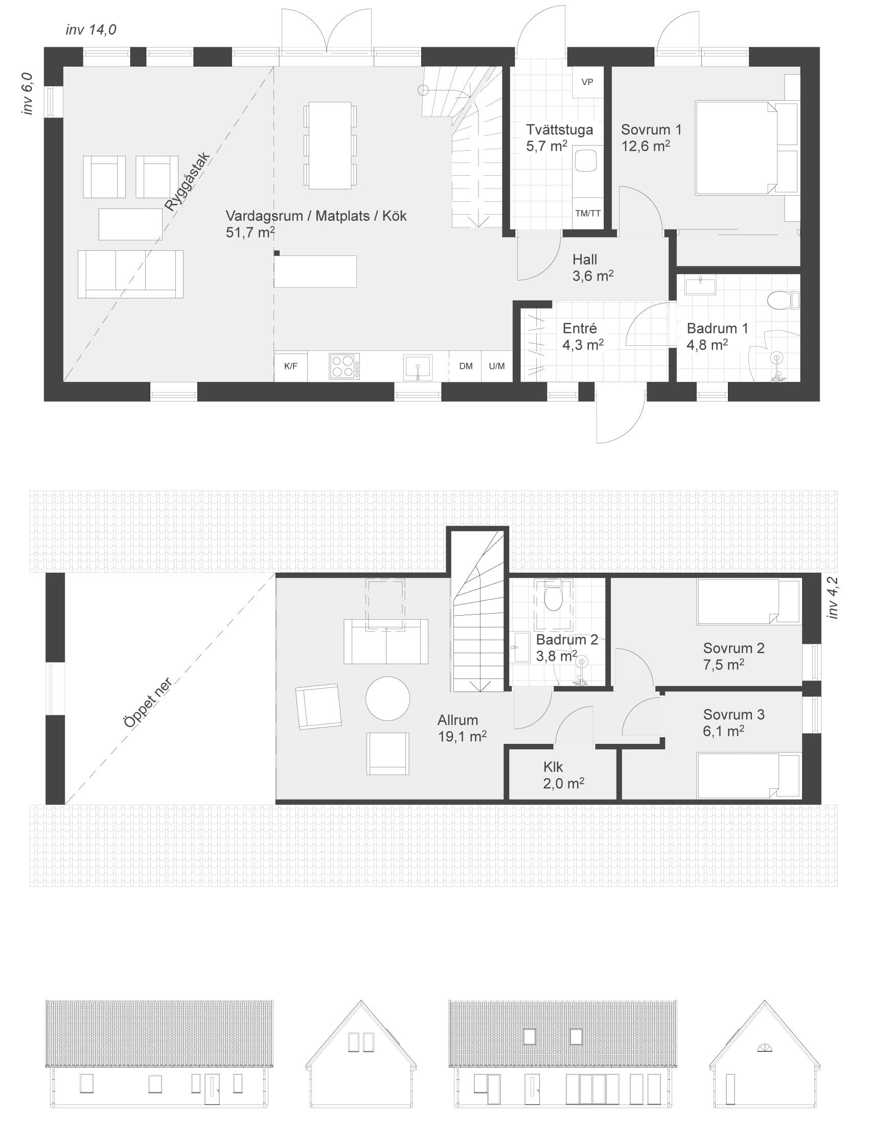 Böste 124 planritning