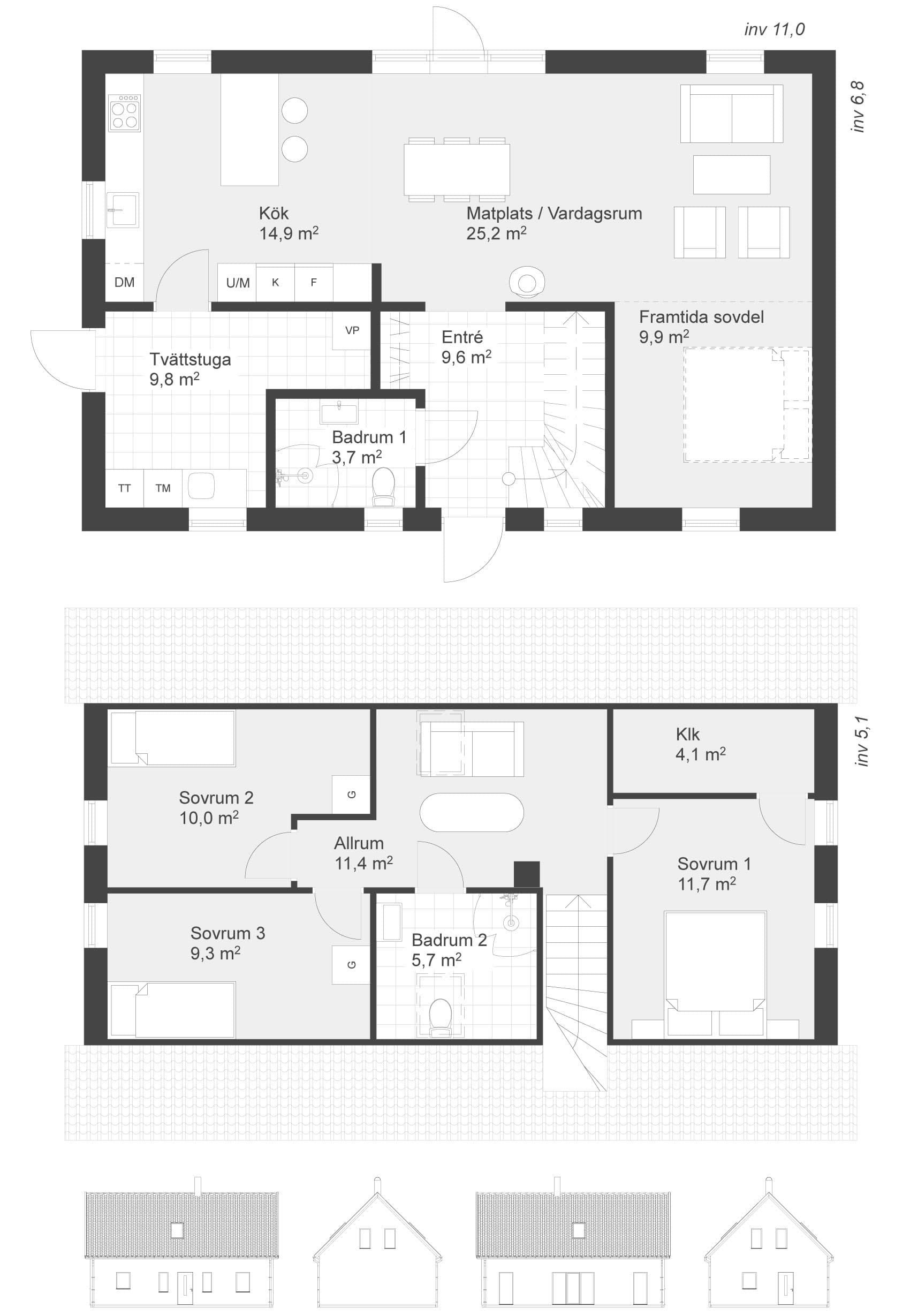 Nygård 129 planritning