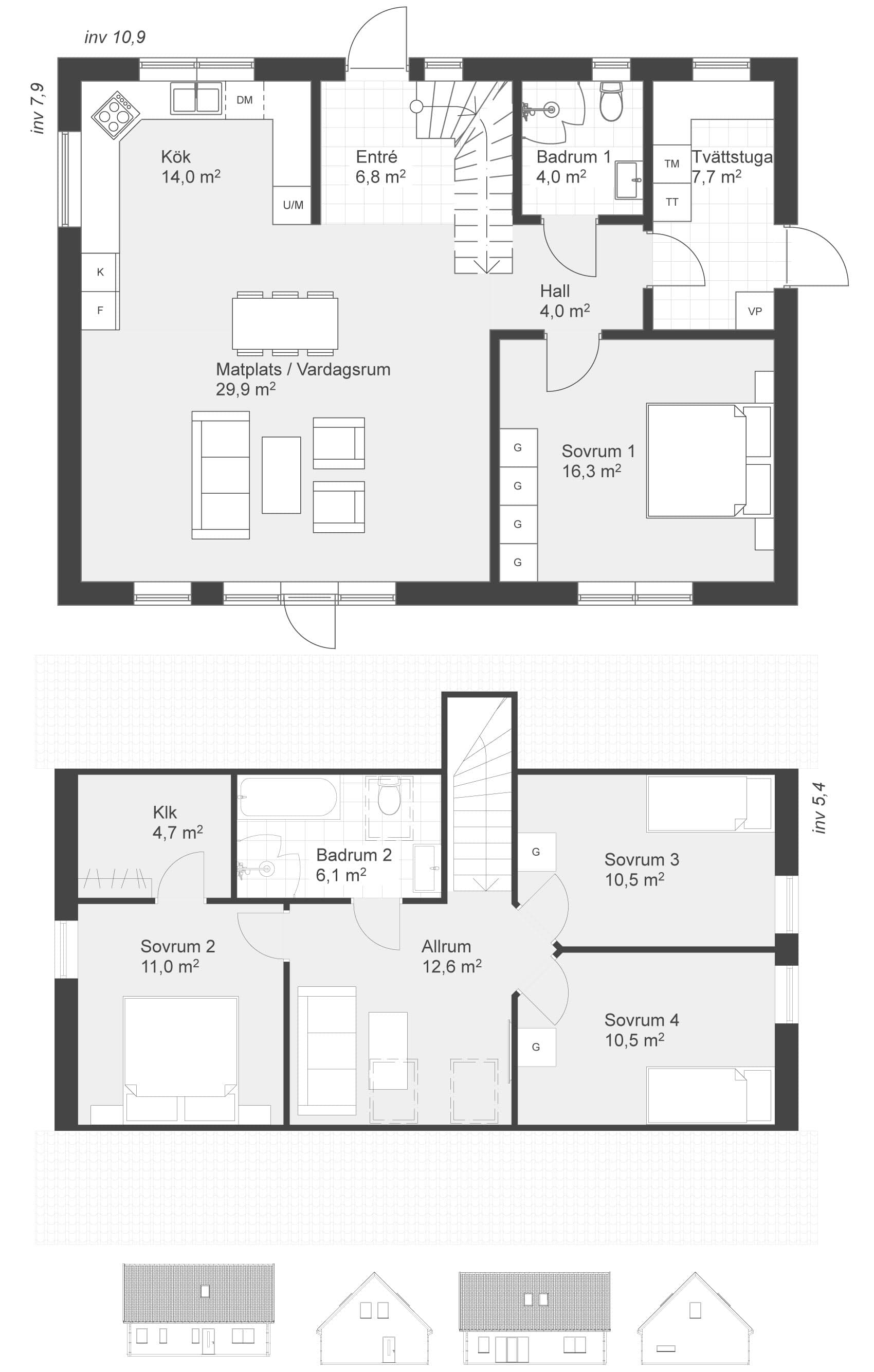 Skurup 142 planritning