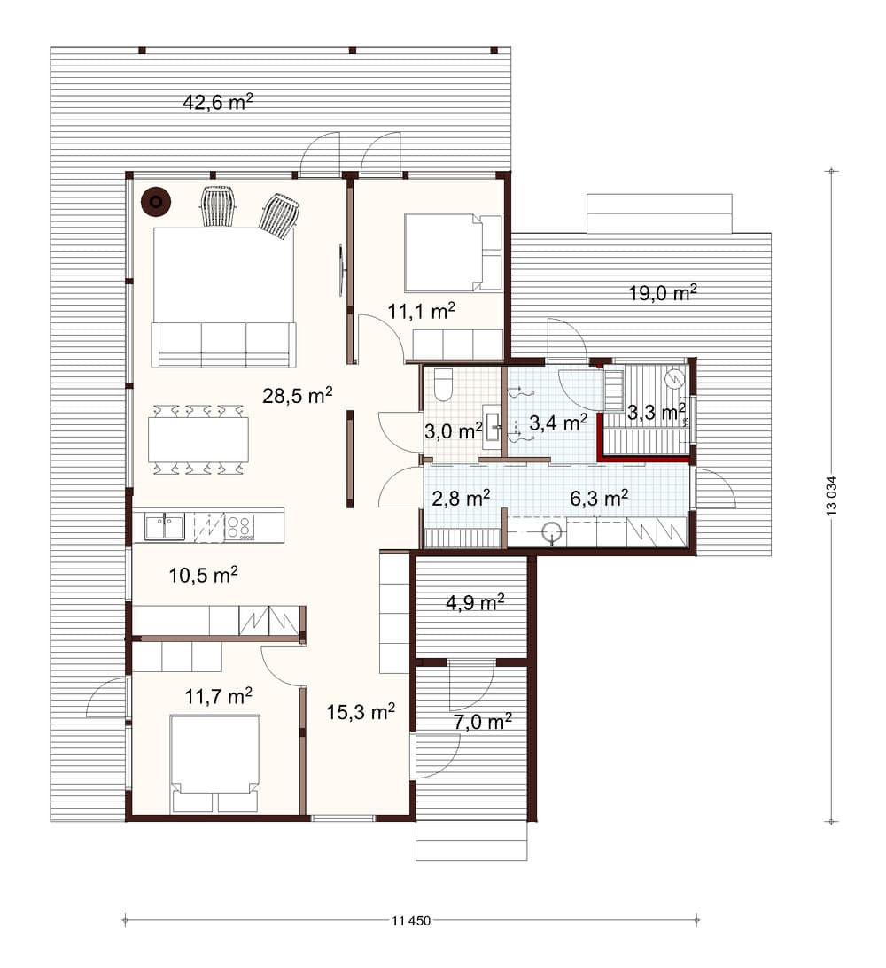 Kaamos planritning 1