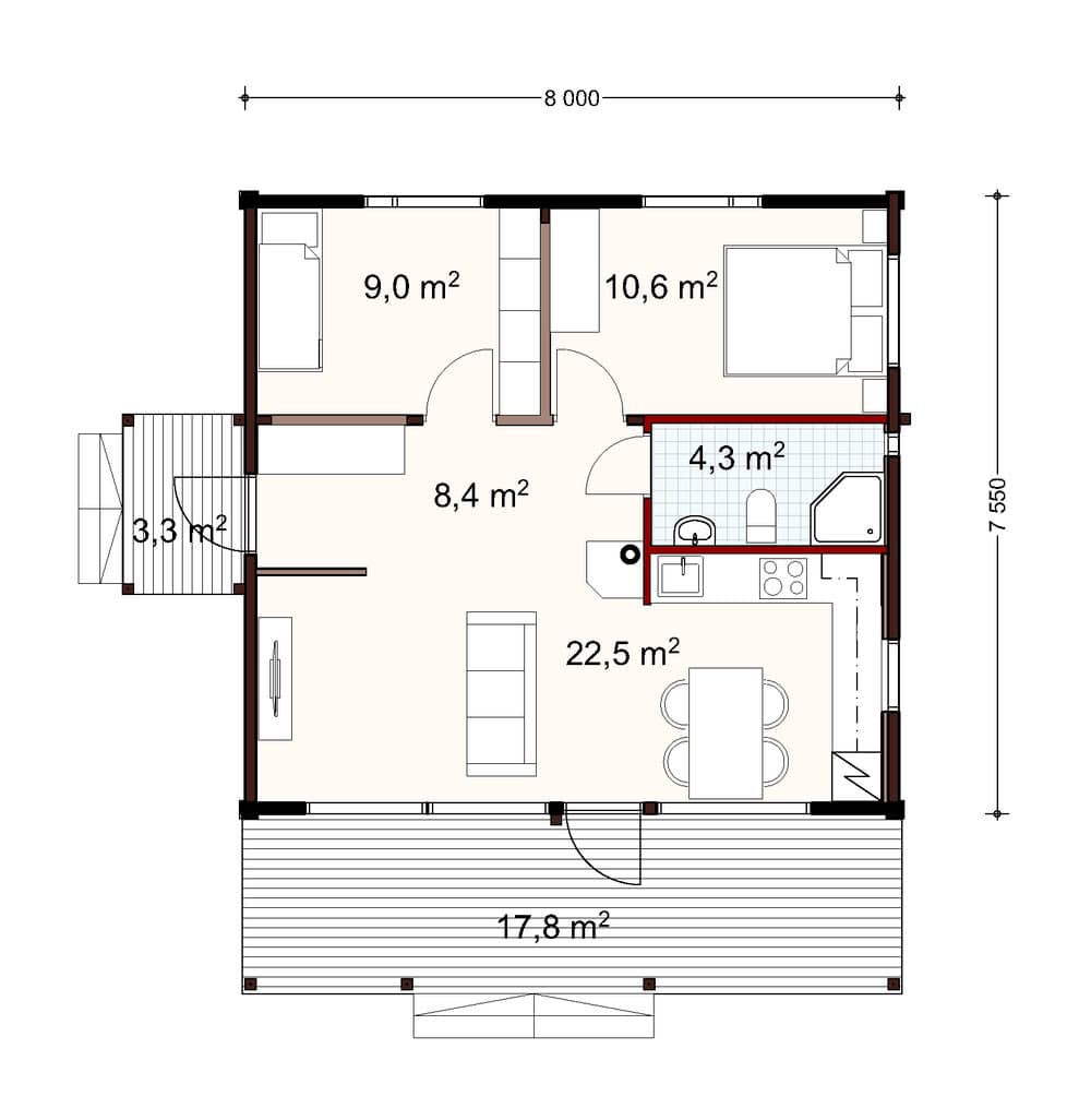 Kanerva planritning 1