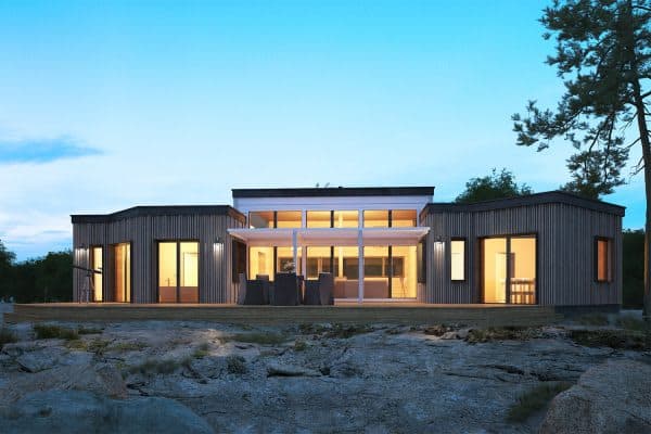 Fritidshus från Jörnträhus - Husmodell Skärudden XL - husbyggsats - fritidshus - villa