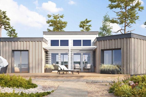 Fritidshus från Jörnträhus - Skärudden M - husbyggsats - fritidshus - villa