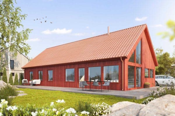 Kagedalen 141 Fritidshus Ladhus Byggsats Hus fran Jorntrahus