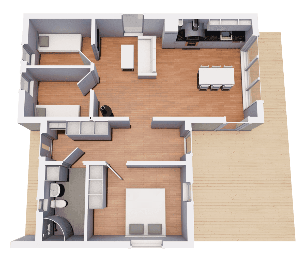 Eriksdal 90 planritning 1