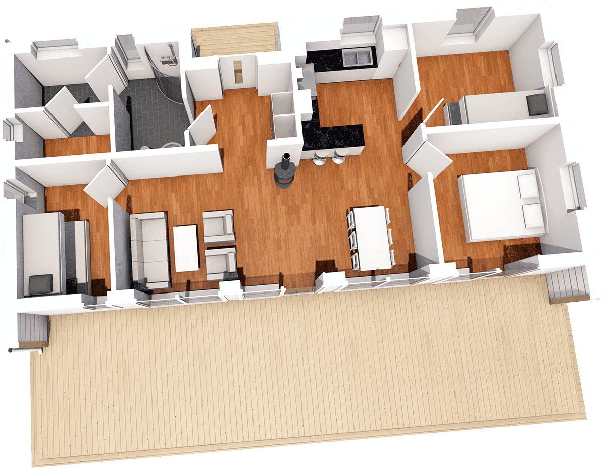 Hedlunda 104 planritning 1