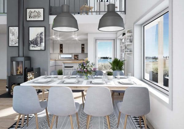 Granå S - interiör - Jörnträhus - byggsats hus / fritidshus / villa