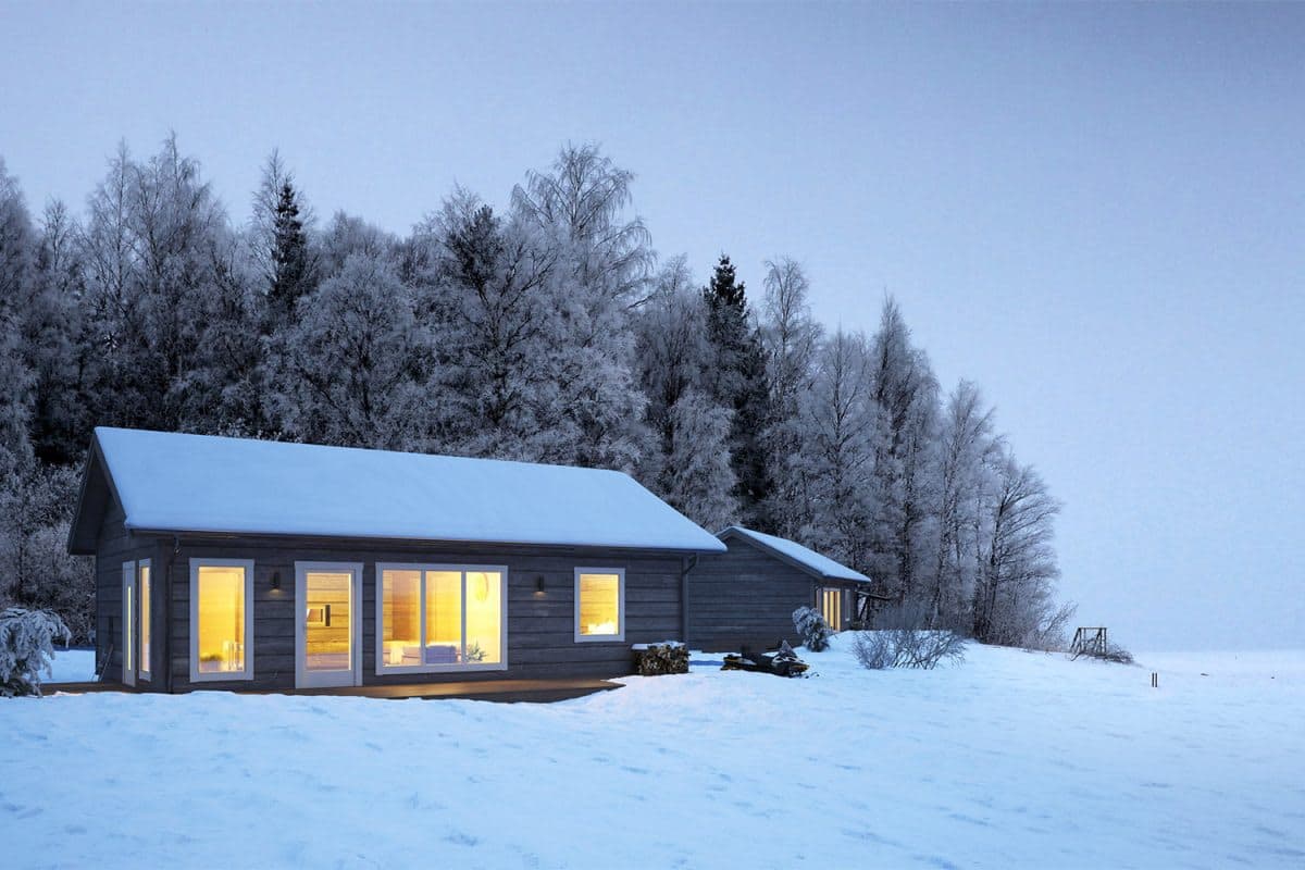 Fritidshus Soltorp XS från hustillverkare Jörnträhus