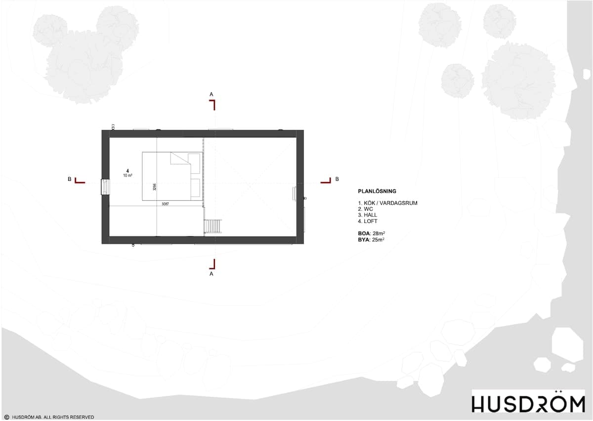 Dröm 25 planritning