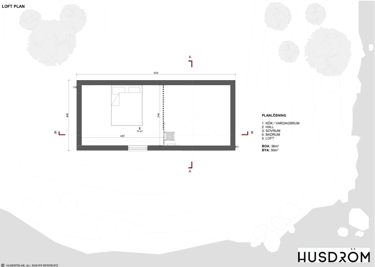 Gullunge 30 planritning