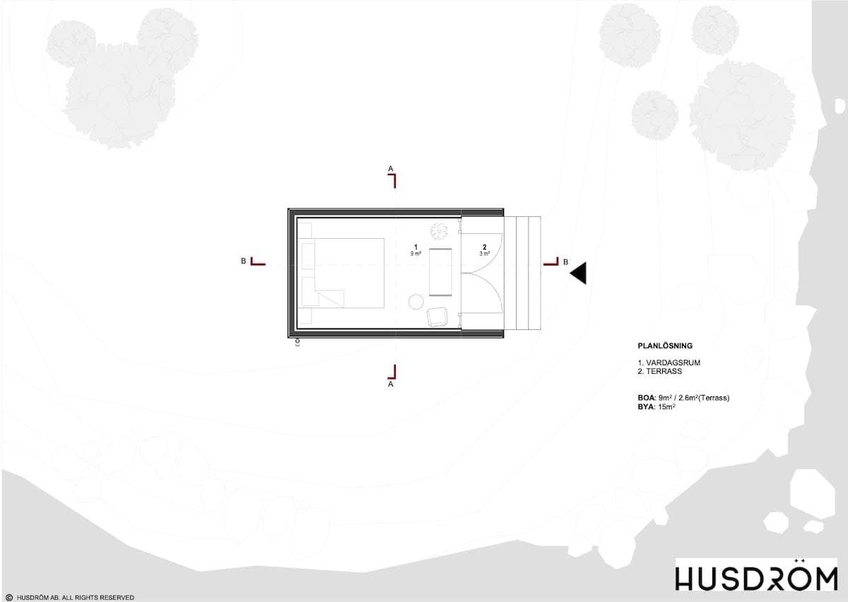 Dröm 15 planritning