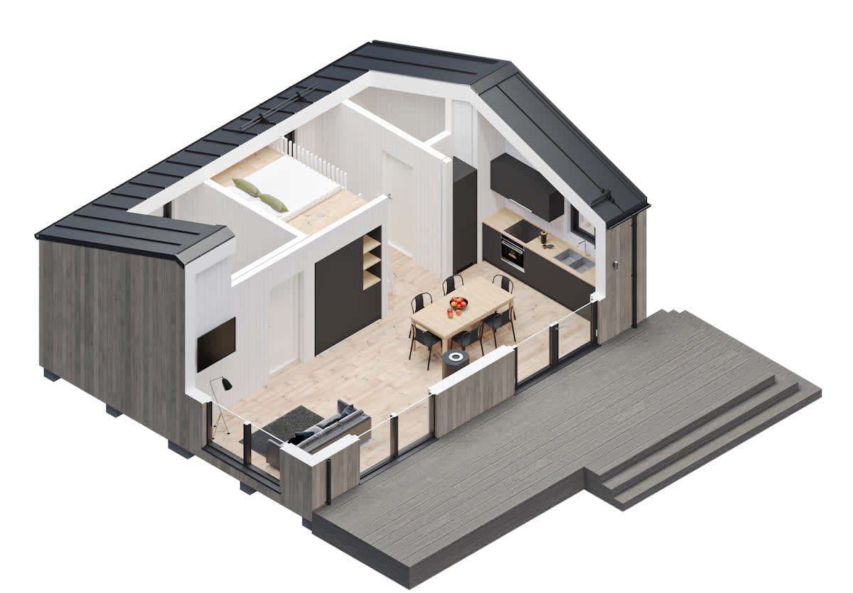 Vinga 60 planritning