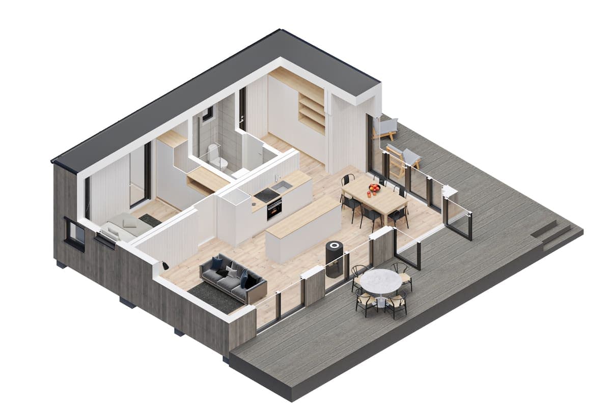 Dröm 64 planritning