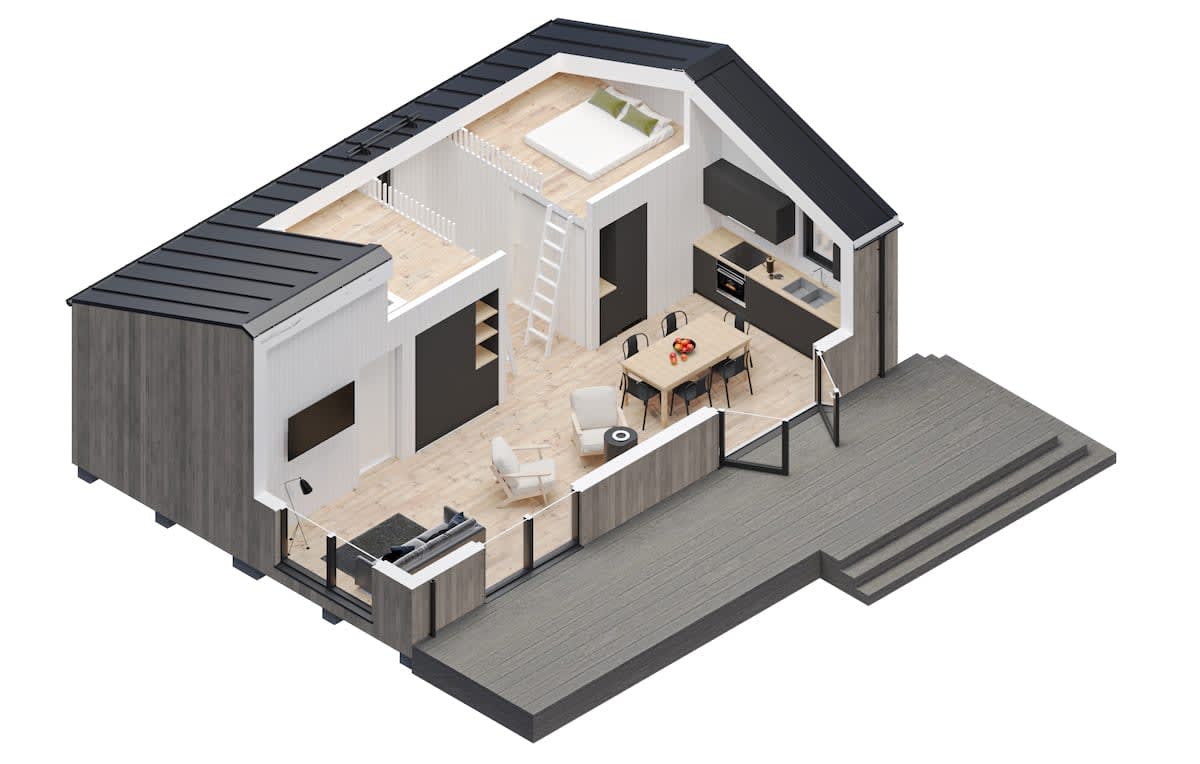 Vinga 70 planritning