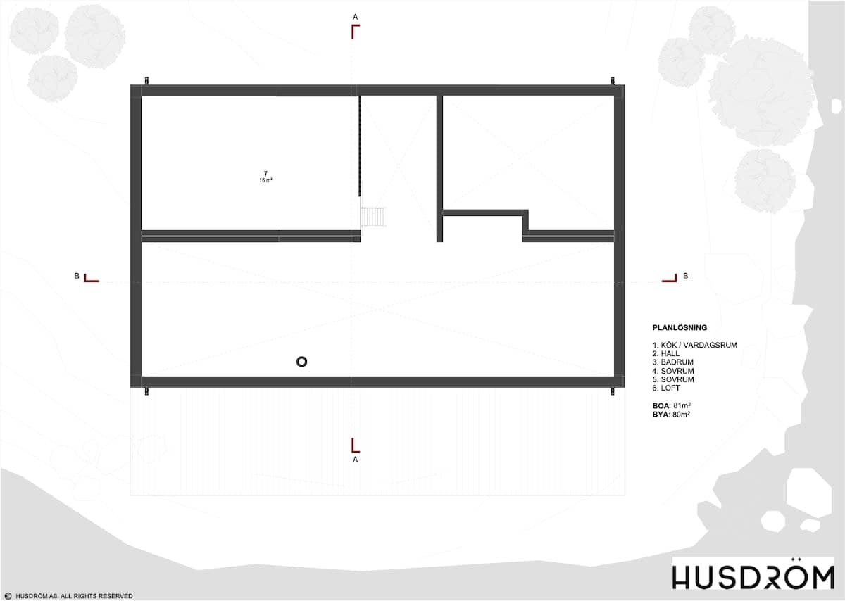 Vinga 80 planritning