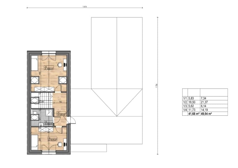 Dahlia 202 planritning 1