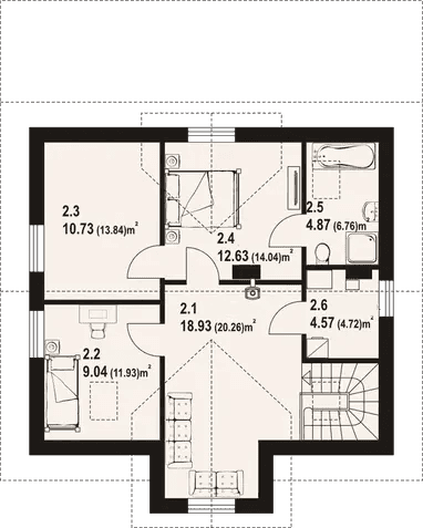 Vitsippa 136 planritning 1
