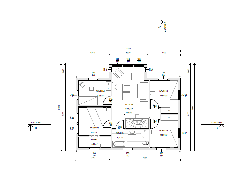 Fjällviol 173 planritning 2