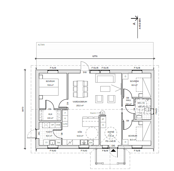 Linnea 87 planritning 1