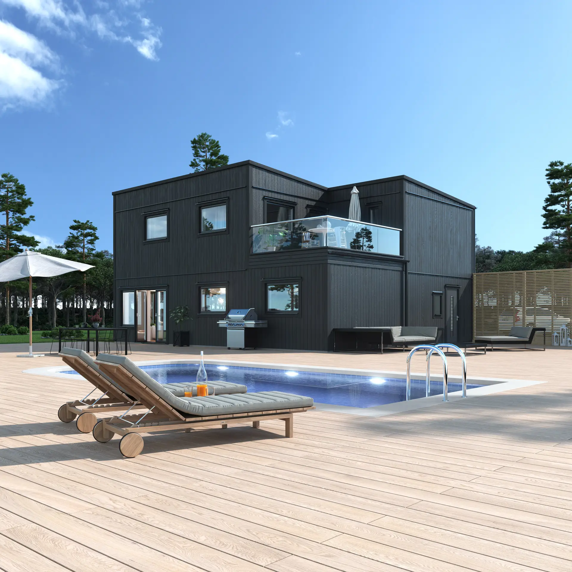 Villa Nockeby Modern - A-hus