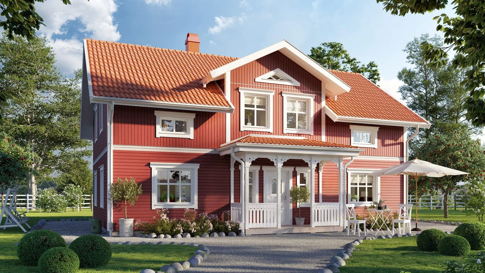 Mellangården - Eksjöhus